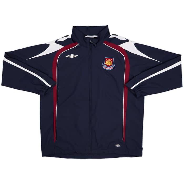 2009-10 West Ham Umbro Hooded Rain Jacket - 8/10 - (XL)