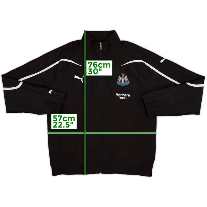 2010-11 Newcastle United Puma Track Jacket - 8/10 - (3XL)