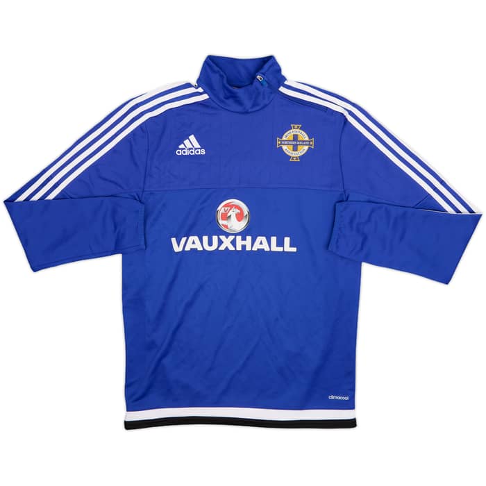 2015-16 Northern Ireland adidas Drill Top - 8/10 - (S)
