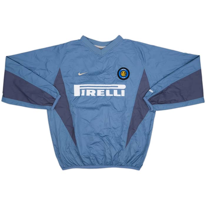 2002-03 Inter Milan Nike Drill Top - 8/10 - (L)