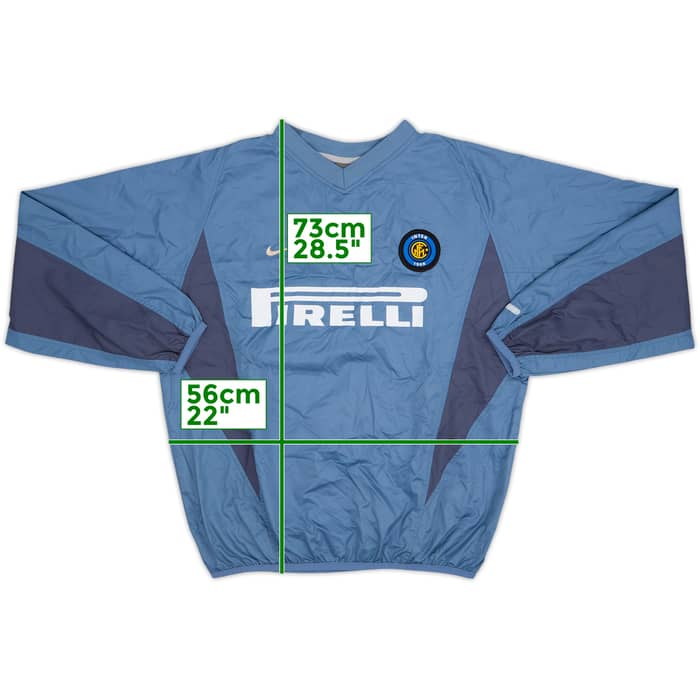 2002-03 Inter Milan Nike Drill Top - 8/10 - (L)