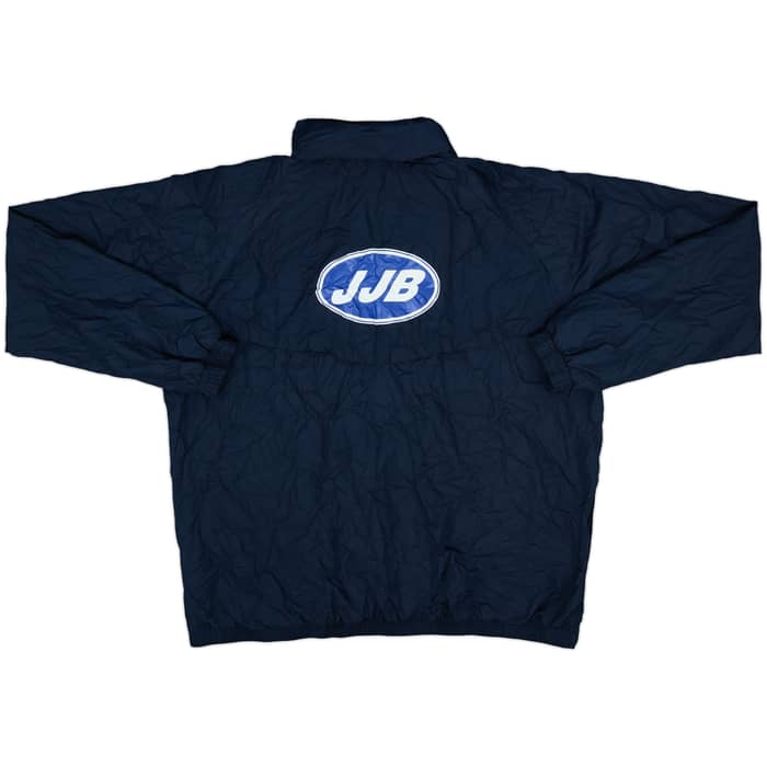 2005-06 Leicester JJB 1/4 Zip Hooded Rain Jacket - 8/10 - (XL)