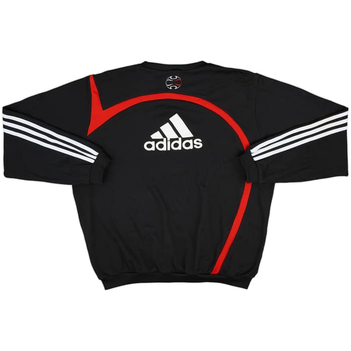 2007-08 Liverpool adidas Sweat Top - 8/10 - (L)