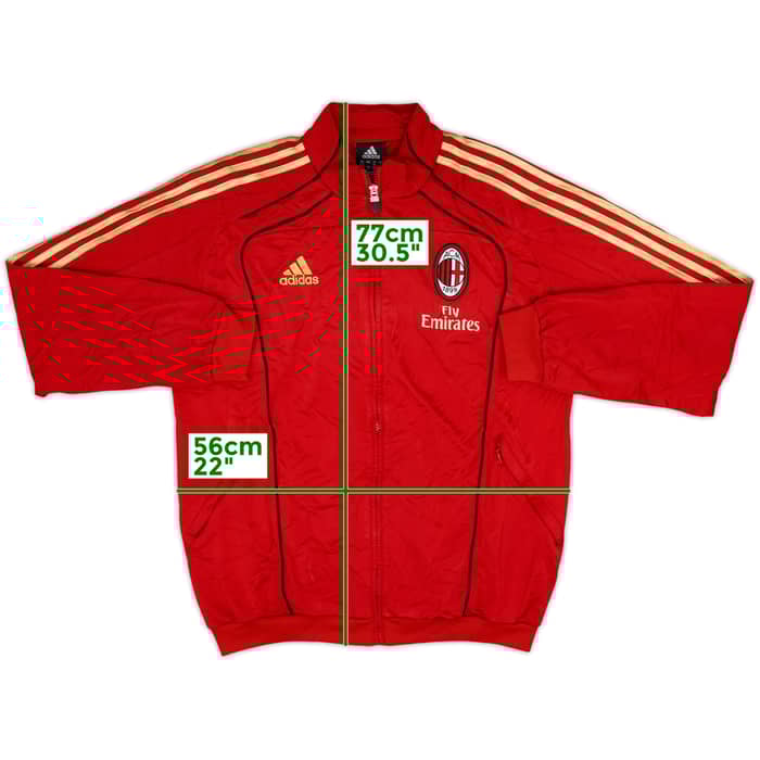 2010-11 AC Milan adidas Track Jacket - 4/10 - (L)