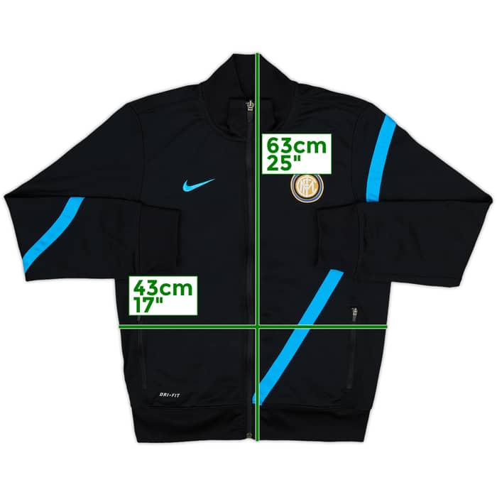 2011-12 Inter Milan Nike Track Jacket - 8/10 - (M.Boys)