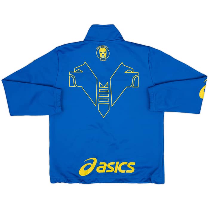 2007-08 Hellas Verona Asics 1/4 Zip Drill Top - 7/10 - (L.Boys)