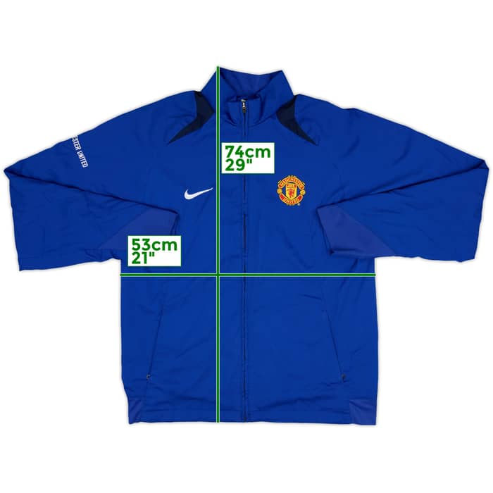 2007-08 Manchester United Nike Track Jacket - 9/10 - (M)
