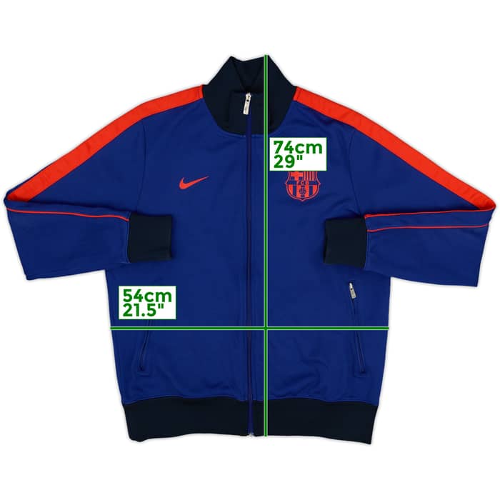 2012-13 Barcelona Nike N98 Track Jacket - 8/10 - (L)