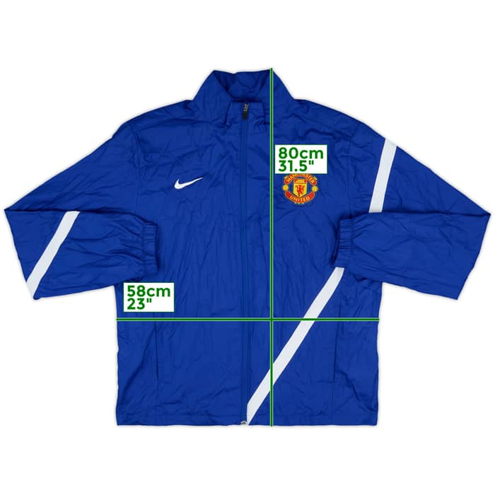 2011-12 Manchester United Nike Track Jacket - 9/10 - (L)