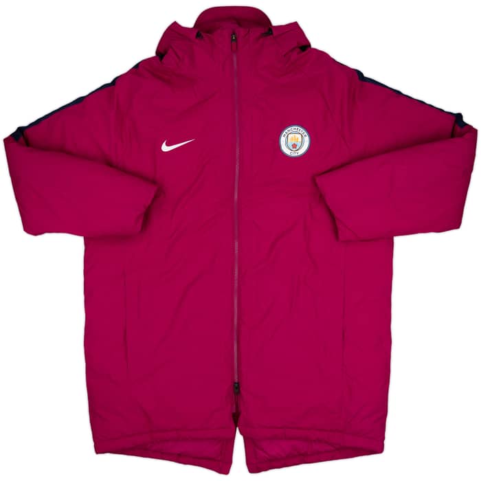 2017-18 Manchester City Nike Padded Bench Coat - 9/10 - (XXL)
