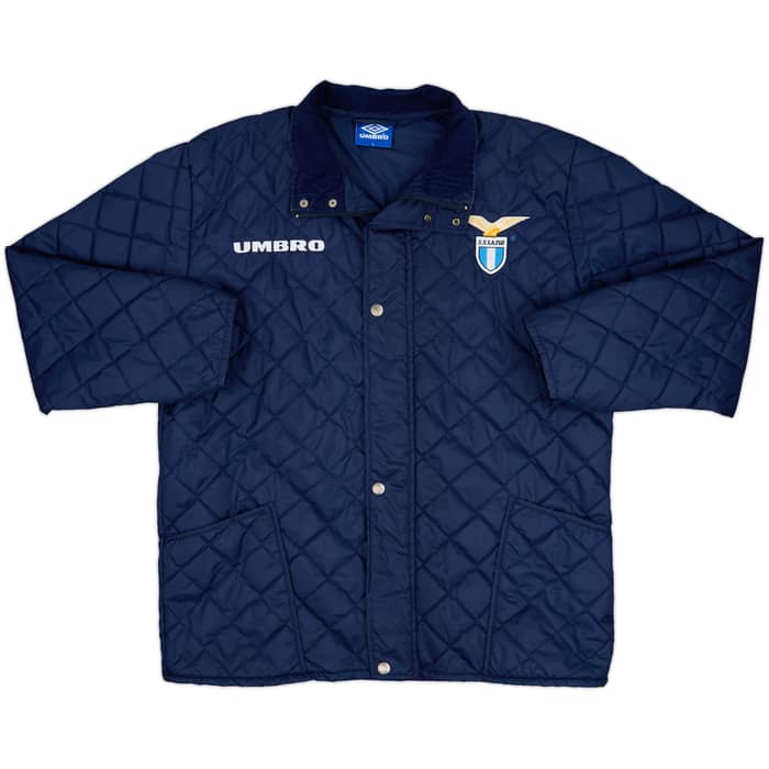1996-98 Lazio Quilted Bench Coat - 8/10 - (L)