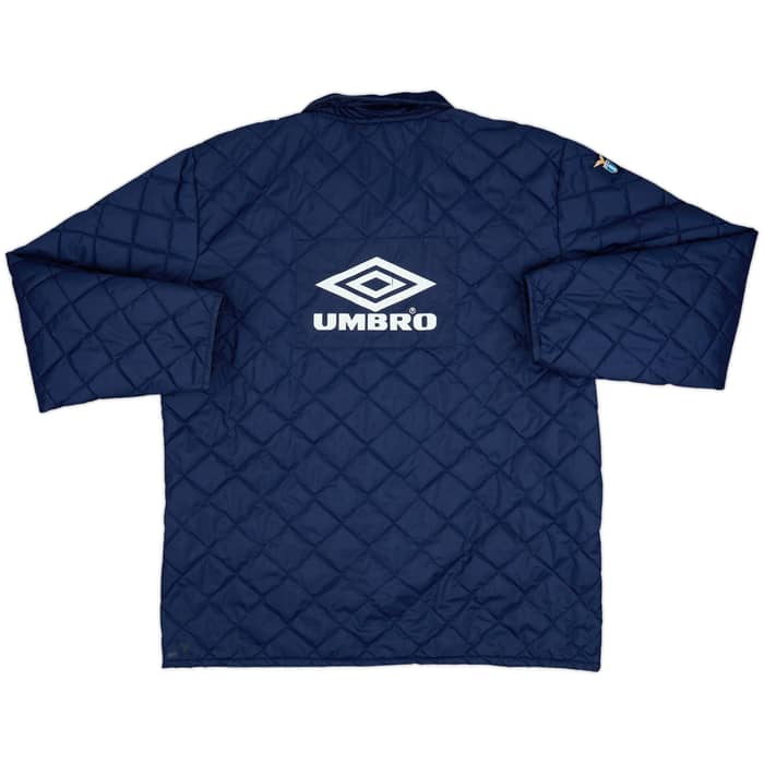 1996-98 Lazio Quilted Bench Coat - 8/10 - (L)