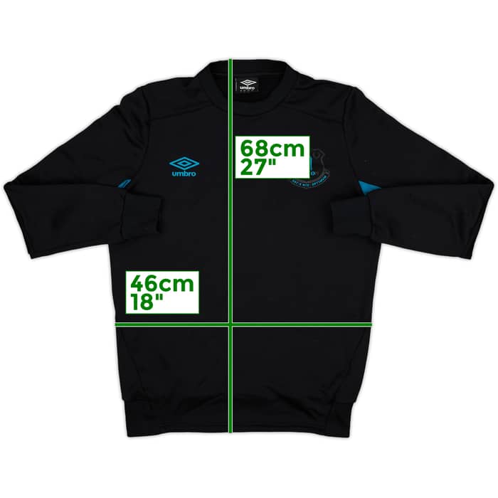 2017-18 Everton Umbro Sweat Top - 5/10 - (S)