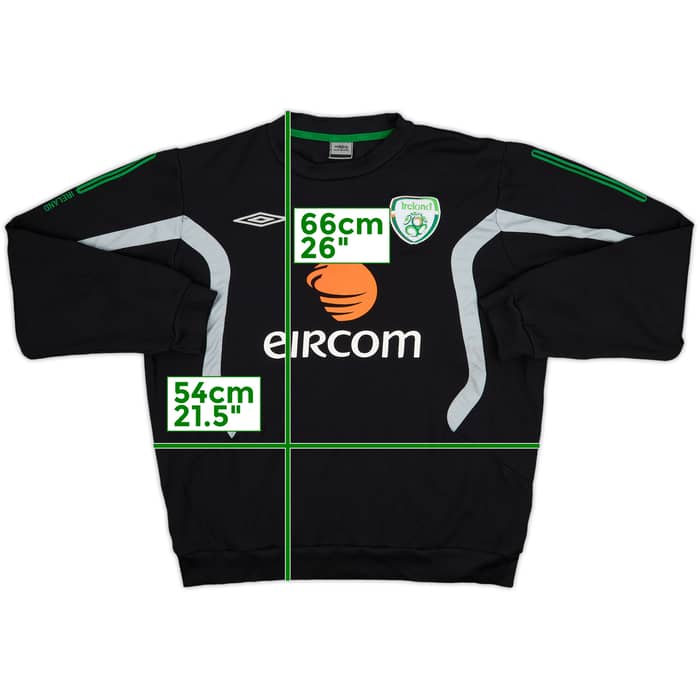 2006-08 Ireland Umbro Sweat Top - 8/10 - (L)