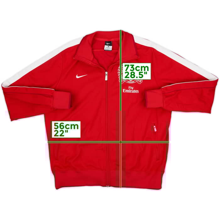 2011-12 Arsenal Nike Track Jacket - 8/10 - (XL)