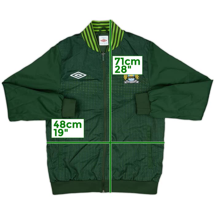 2011-12 Manchester City Umbro Track Jacket - 8/10 - (S)