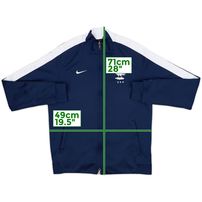 2014-15 France Nike Track Jacket - 8/10 - (M)
