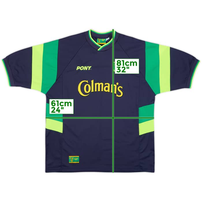 1998-99 Norwich Third Shirt - 8/10 - (XL)