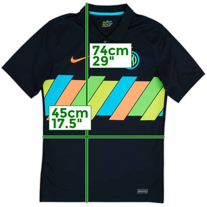 2021-22 Inter Milan Third Shirt - 6/10 - (S)
