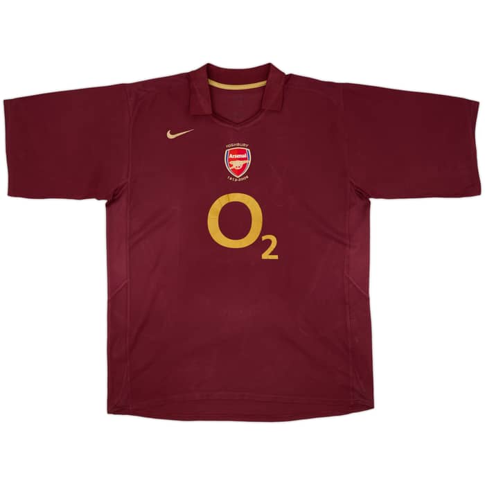 2005-06 Arsenal Home Shirt Henry #14 - 6/10 - (XXL)