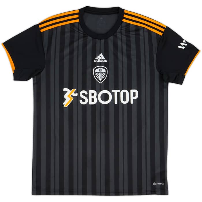 Camiseta de la tercera equipación del Leeds 2022-23 Aaronson #7 - 8/10 - (L)