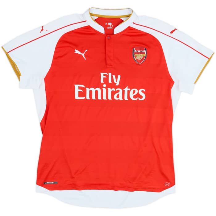 Camiseta de local del Arsenal 2015-16 Arteta #8 - 6/10 - (XXL)