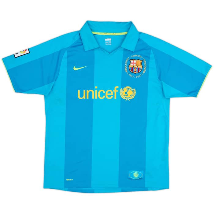 2007-09 Barcelona Away Shirt Messi #19 - 5/10 - (L)
