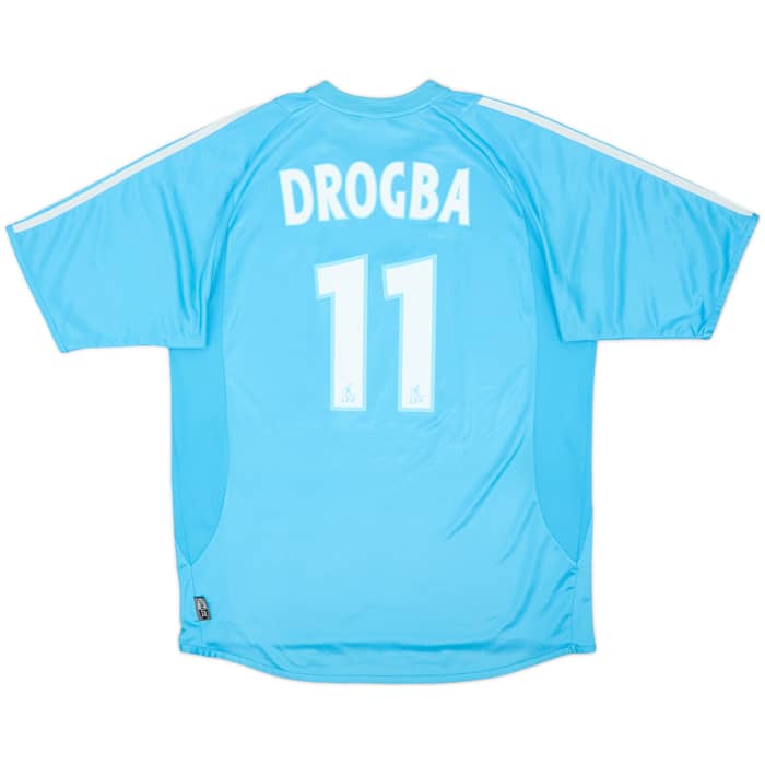 2003-04 Olympique Marseille Away Shirt Drogba #11 - 6/10 - (M)