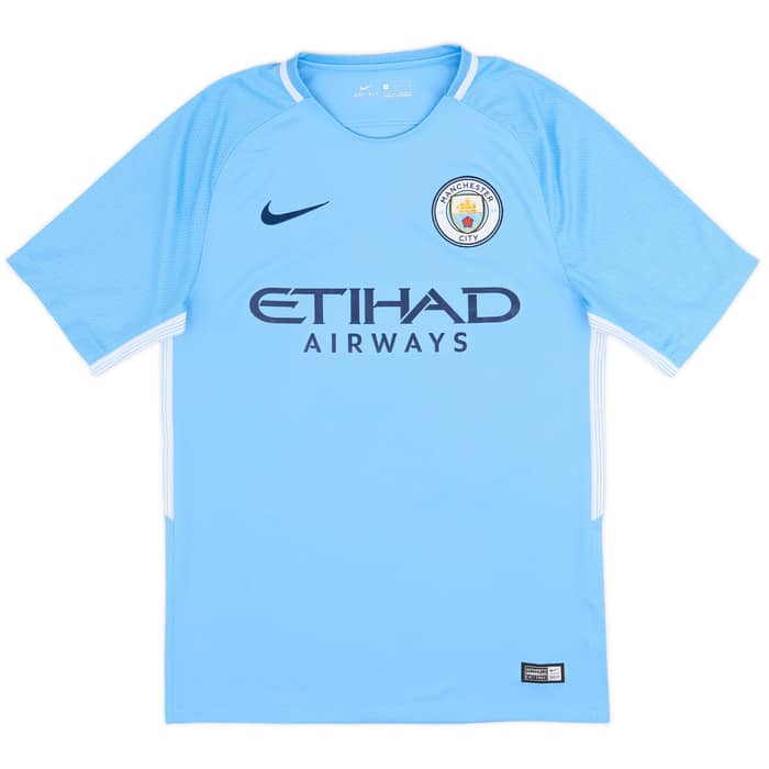 Camiseta de local del Manchester City 2017-18 De Bruyne #17 - 10/10 - (S)