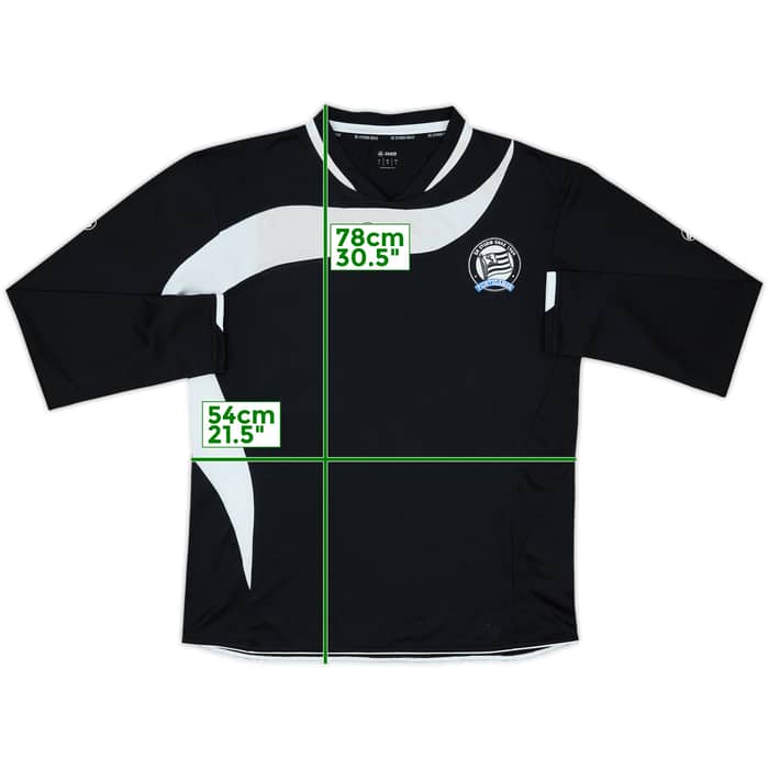 2010-11 Sturm Graz Home L/S Shirt - 6/10 - (M)