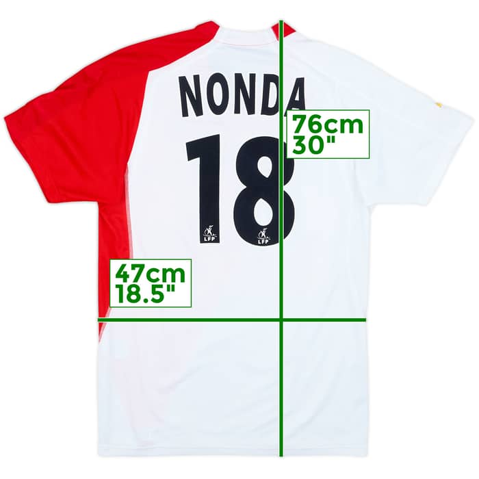 2004-06 Monaco Maillot Domicile Nonda #18 - 8/10 - (M)