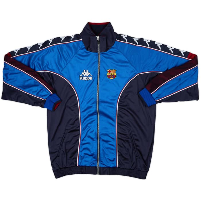 1995-97 Barcelona Kappa Tracksuit - 8/10 - (XL)