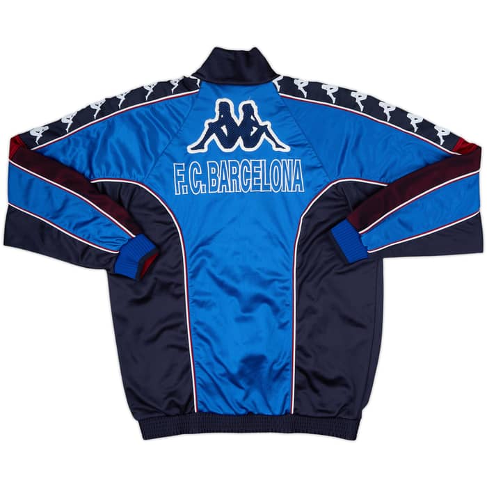 1995-97 Barcelona Kappa Tracksuit - 8/10 - (XL)