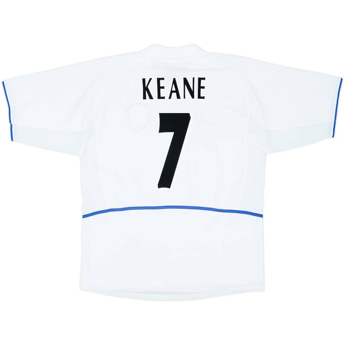 2002-03 Leeds United Camiseta Local Keane #7 - 8/10 - (XXL)