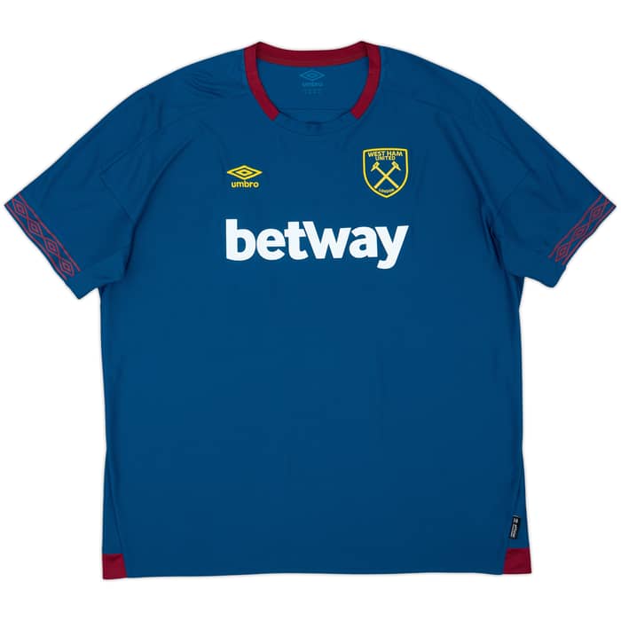 2018-19 West Ham Away Shirt Rice #41 - 10/10 - (4XL)
