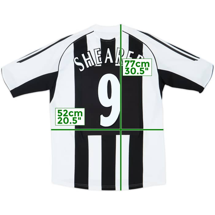2005-07 Newcastle Home Shirt Shearer #9 - 8/10 - (M)