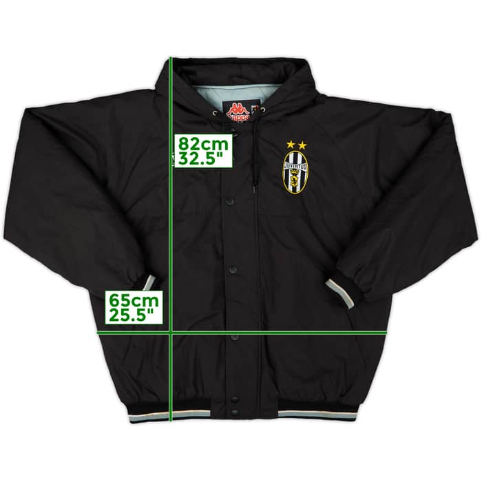 1995-96 Juventus Kappa Hooded Jacket - 8/10 - (XL)