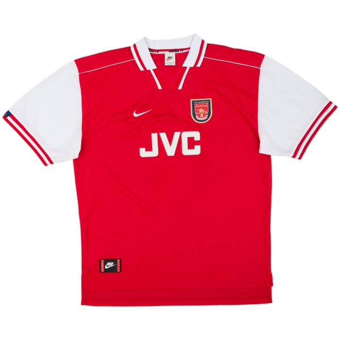 1996-98 Arsenal Home Shirt Wright #8 - 9/10 - (XXL)