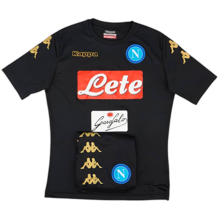 2016-17 Napoli Third Shirt & Shorts - 7/10 - (L.Boys)