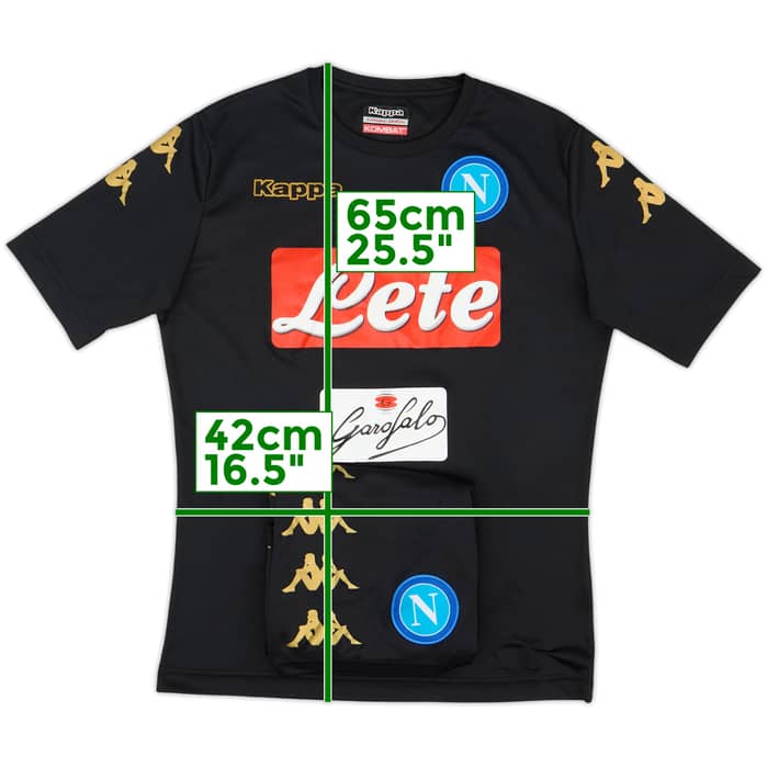 2016-17 Napoli Third Shirt & Shorts - 7/10 - (L.Boys)