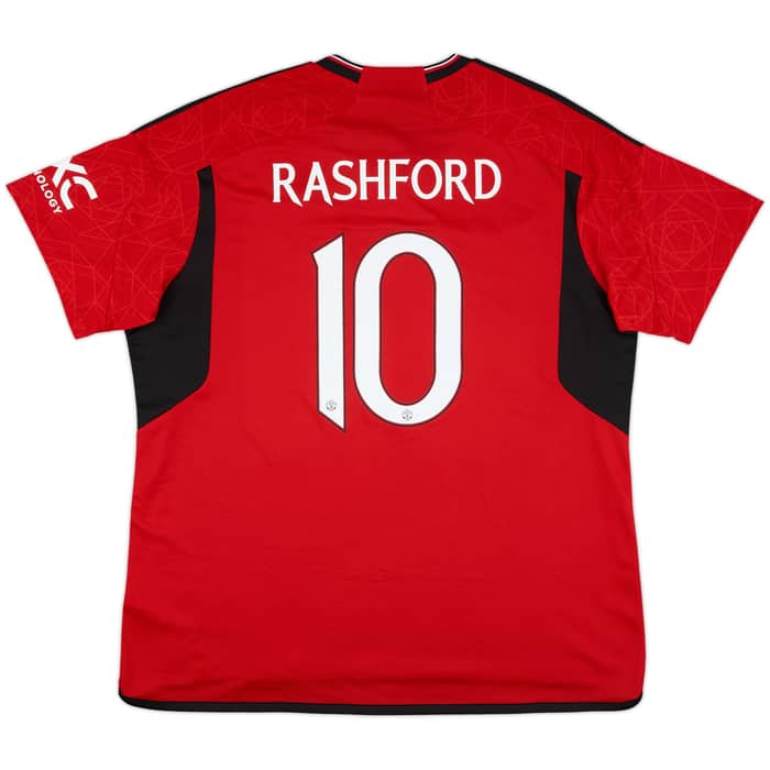2023-24 Manchester United Home Shirt Rashford #10 - 10/10 - (XXL)