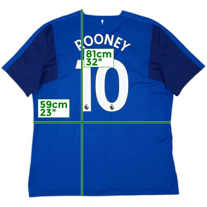 2017-18 Everton Home Shirt Rooney #10 - 9/10 - (3XL)
