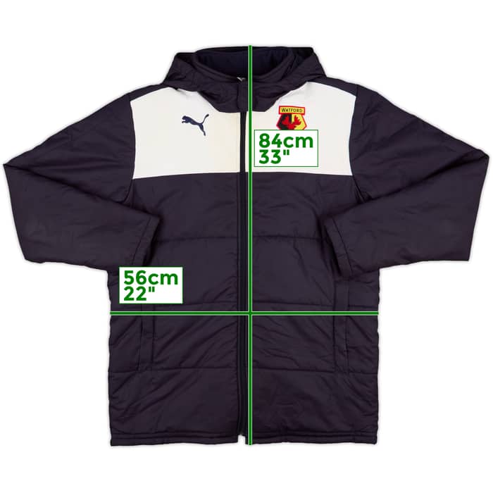 2012-13 Watford Puma Padded Bench Coat - 6/10 - (M)