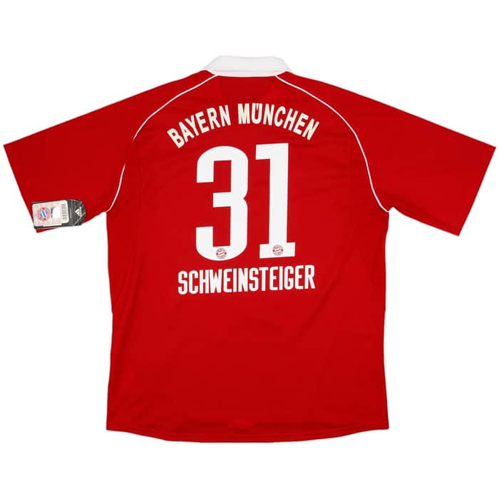 2005-06 Bayern Munich Home Shirt Schweinsteiger #31 (XL)