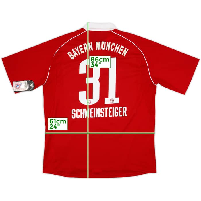 2005-06 Bayern Munich Home Shirt Schweinsteiger #31 (XL)