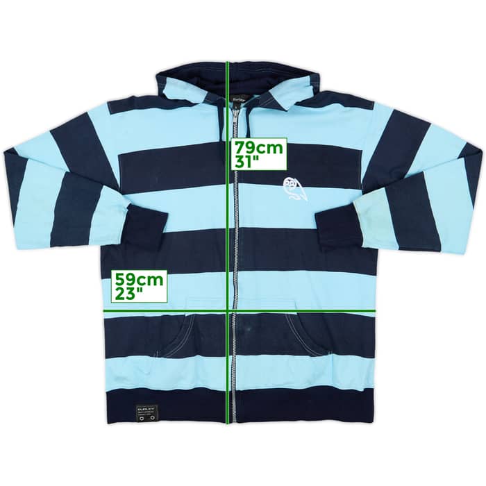 2000s Sheffield Wendesday Burley Hooded Sweat Top - 5/10 - (L)
