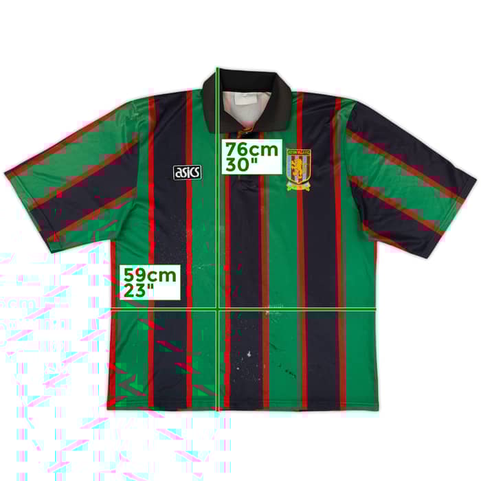 1993-95 Aston Villa Away Shirt - 3/10 - (XL)