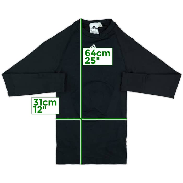 2009-10 adidas TechFit Compression Baselayer - 9/10 - (L)