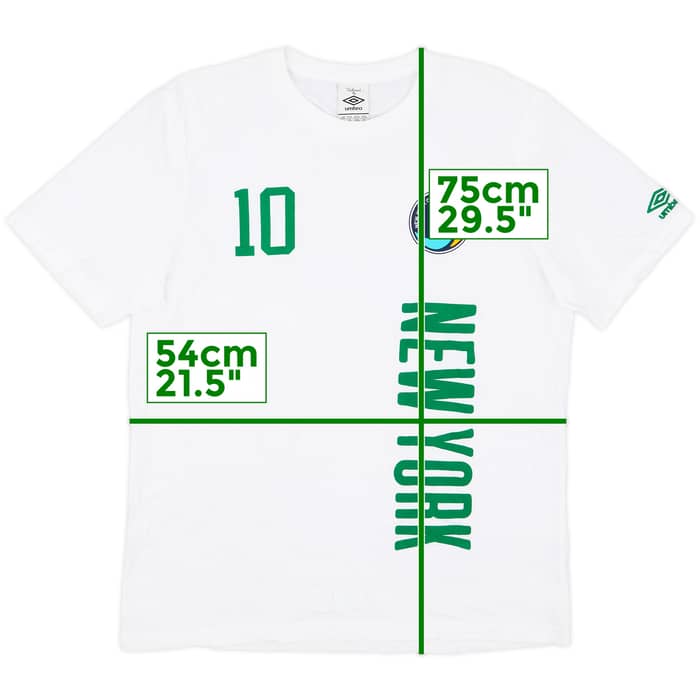 2011-12 New York Cosmos Umbro Cotton Tee - 10/10 - (XL)