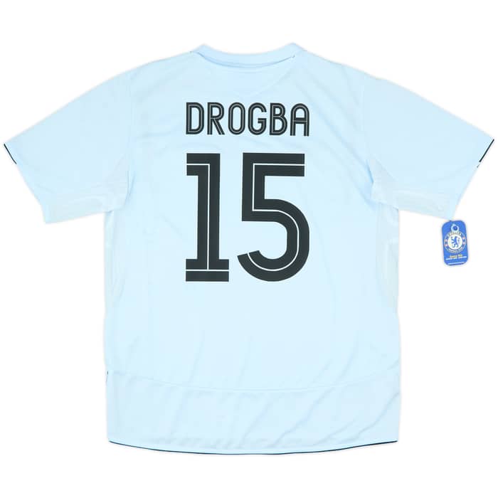 2005-06 Chelsea Away Shirt Drogba #15 (XL)
